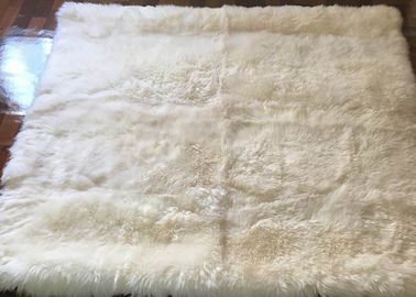 China Tapete grande personalizado da sala de visitas de Regtangular do tamanho da pele de carneiro tapete real fornecedor