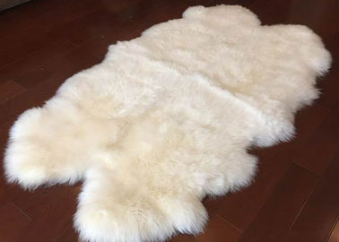 China A lã longa personalizada do tamanho 110 x180cm Austrália da pele de carneiro tapete real esconde o tapete fornecedor
