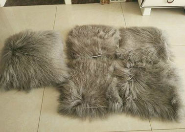 China descanso da pele do Mongolian do cabelo encaracolado de 10-15cm brandamente morno com revestimento protetor de tela da camurça fornecedor