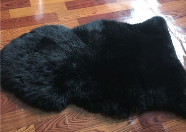 China O velo preto tingido da pele de carneiro cobre brandamente morno para a decoração da cama da sala de crianças  fornecedor