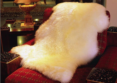 China Branco natural 2*3feet de lãs longas australianas reais do tapete 100% da pele de carneiro fornecedor