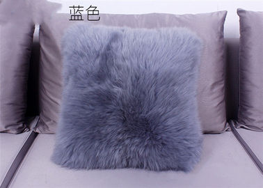 China Coxim de Seat decorativo do Lambswool do sofá da cadeira macio com pele de carneiro genuína fornecedor