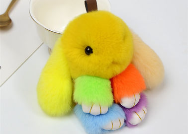 China Coelho Keychain macio com cor personalizada, Keyring do coelho de coelho 30g fornecedor