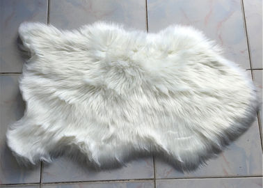 China Tapete artificial da pele de carneiro de lãs longas, lance macio 60* 90 Cm da pele de carneiro do falso fornecedor