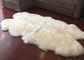 Tapete branco 4 de lãs de Austrália marfim real do tapete da pele de carneiro do grande x 6 pele do ft 4 fornecedor
