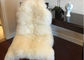 Lãs longas do Merino do tapete real branco decorativo home da pele de carneiro forma natural de 60 x de 90cm  fornecedor