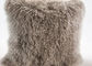 Pele de carneiro genuína do descanso branco do lance da pele de carneiro do Mongolian com ondas naturais fornecedor