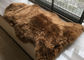 A pele de carneiro real Brown escuro de Austrália tingiu o tapete longo grosso do tapete de lãs de Austrália fornecedor
