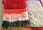 Brilho liso do lance lavável longo do cordeiro do Mongolian do cabelo para fazer tapetes decorativos fornecedor