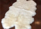 Quadrilátero longo branco natural do tapete da pele de carneiro de Nova Zelândia de lãs do tapete real da pele de carneiro fornecedor