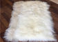 4' X 6' tapete retangular da pele de carneiro do Mongolian tibetano grande macio para as tampas de cama fornecedor