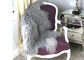Luz - tampa longa azul da cadeira do tapete da pele de carneiro do Mongolian do cabelo com tamanho personalizado fornecedor