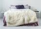Tapete real encaracolado da pele de carneiro do grande Mongolian morno com lãs longas do tibetano do cabelo fornecedor
