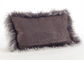 O descanso tibetano do sofá da pele de carneiro cobre o cabelo encaracolado longo de 10-15cm para a cama/sofá/cadeira fornecedor