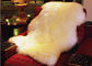Branco natural 2*3feet de lãs longas australianas reais do tapete 100% da pele de carneiro fornecedor