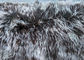 Tapetes internos da pele longa genuína dos carneiros do cabelo da cobertura do lance da pele do cordeiro de Tibet para a casa fornecedor