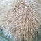 Coxim encaracolado real do lambswool do Mongolian do descanso da pele dos carneiros da pele de carneiro longa do cabelo fornecedor