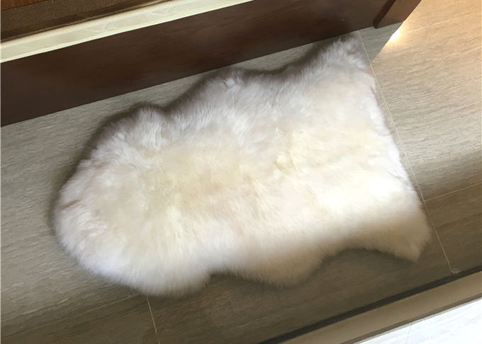 Do tapete australiano decorativo da pele de carneiro da sala de visitas delicado grosso confortável para o bebê