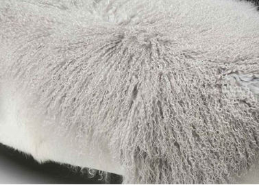China Tapete retangular de cabelos compridos encaracolado da pele de carneiro, tapete home 120*60cm da pele de carneiro do estilo fornecedor