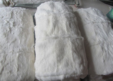 China A pele real do coelho de Rex de matéria têxtil home Windproof aquece-se para o forro do revestimento do inverno fornecedor