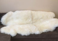 Do tapete home natural da pele de carneiro do in-quarto de Nova Zelândia anti deslizamento para as tampas do sofá