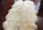 Peles macias do branco seis da pele 6P do tapete real da área da pele de carneiro da extra grande do tapete da pele de carneiro fornecedor