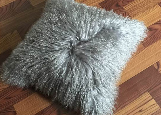 Almofadas decorativas de pele de ovelha fornecedor