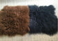 do Mongolian real longo do tapete da pele de carneiro do cabelo de 10-15cm textura macia super para o quarto fornecedor
