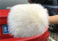 As lãs longas do cabelo da luva macia feito a mão da lavagem de carros da pele de carneiro para o risco livram fornecedor