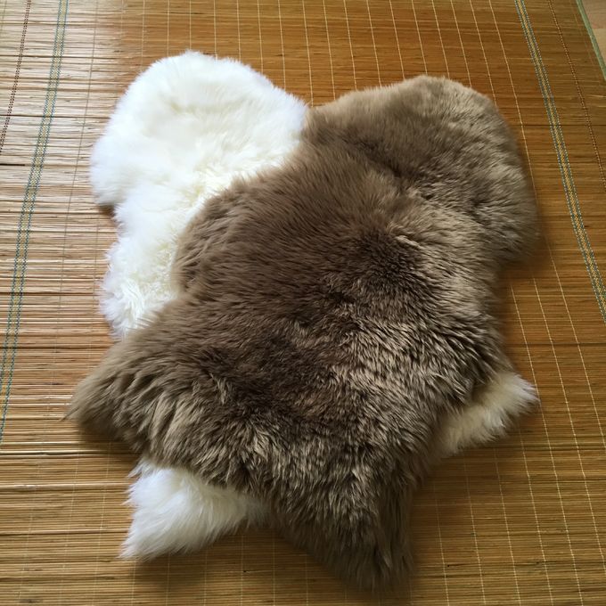 Do tapete australiano decorativo da pele de carneiro da sala de visitas delicado grosso confortável para o bebê